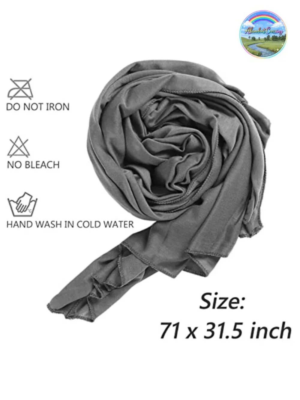12 Pack Jersey Turban Headwrap Stretch Soft Polyester Head Scarf Headband Hair